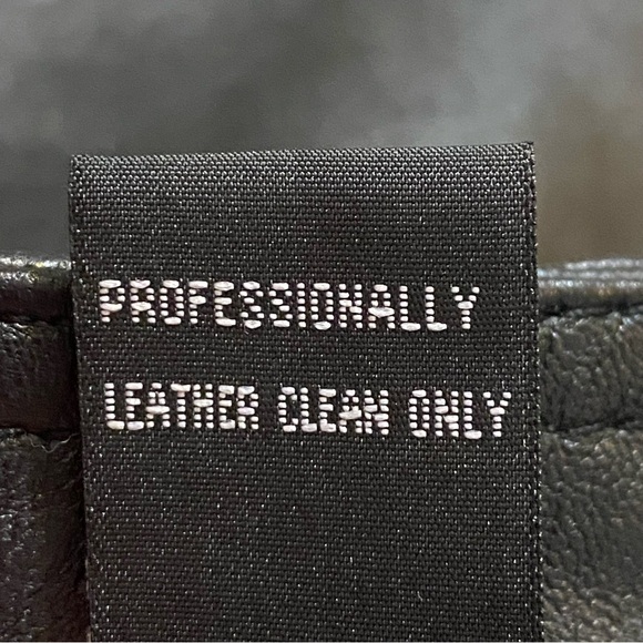 INC International Concepts Size 8 Black Leather Mini Skirt - Picture 6 of 6